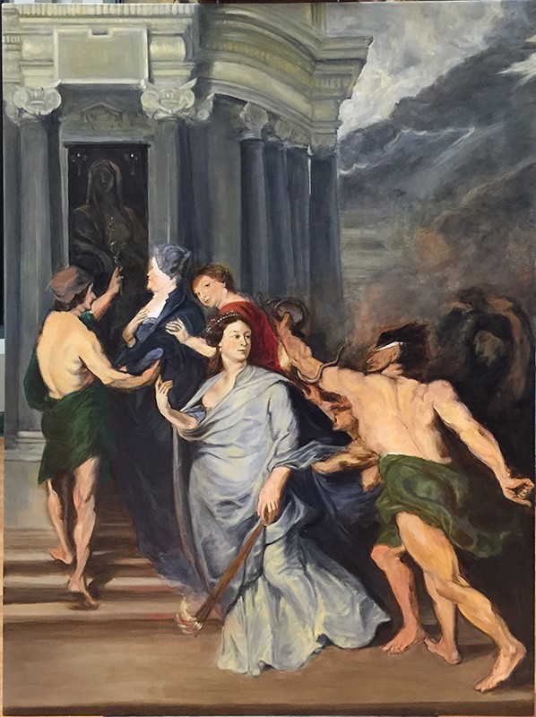 Les Copistes au Louvre
