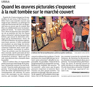 Nocturnes de l'art - L'Ile-Rousse
