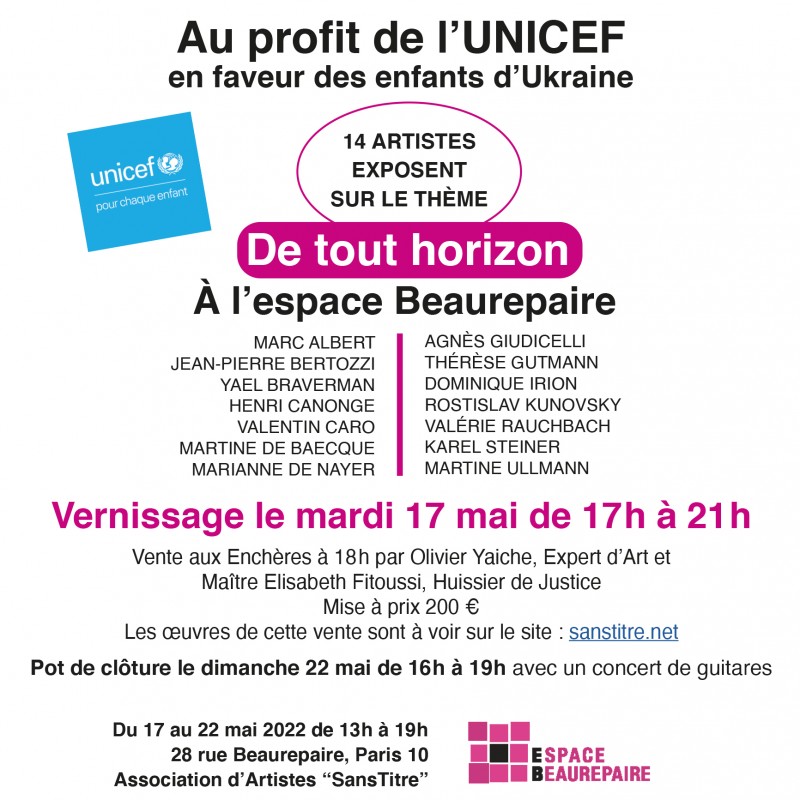 Exposition « DE TOUT HORIZON »