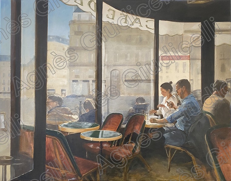 Série : les terrasses de café parisiennes