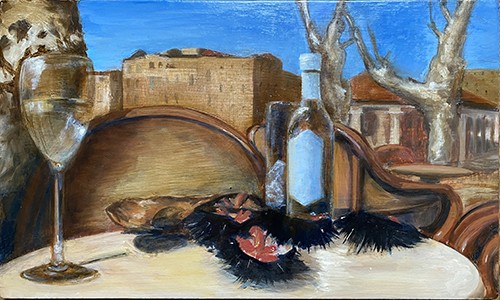 Nature morte aux oursins